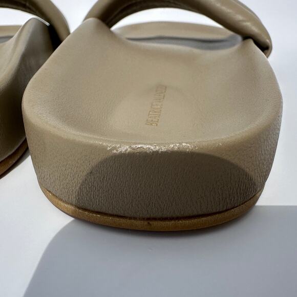 Beatrice Valenzuela Monocolor Sandalia Slides Sandals US Size 7 Taupe - Picture 4 of 14